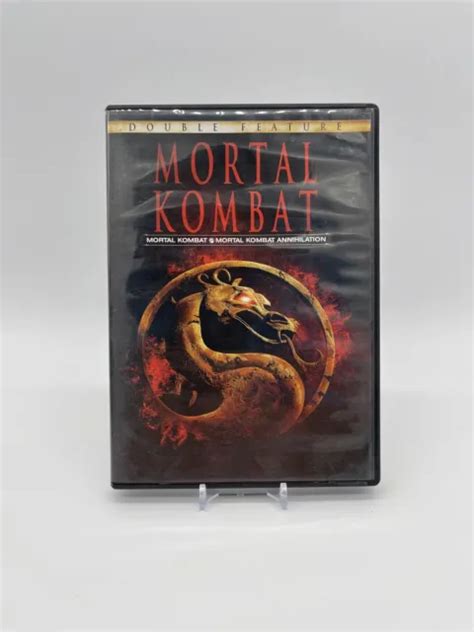 Mortal Kombat Double Feature Dvd 1997 Mk1 And Mk Annihilation Eur 092