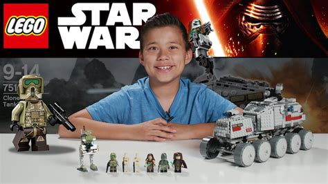 Clone Turbo Tank Lego Star Wars Set 75151 Time Lapse Unboxing