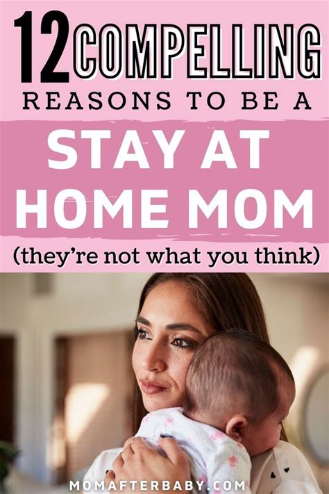 12 Compelling Reasons To Be A Stay At Home Mom Artofit