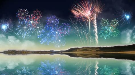 Fireworks Animated Wallpaper