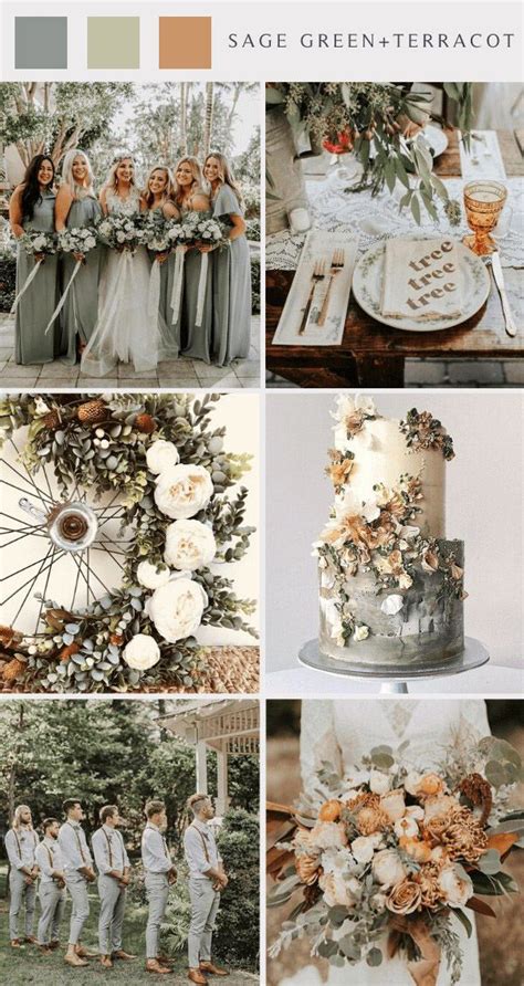 Top 8 Rustic Outdoor Wedding Color Ideas Wedding Colors Rustic