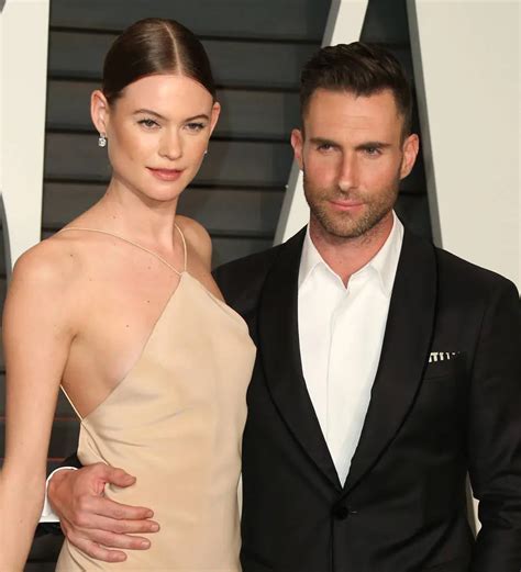 Adam Levine Shares Topless Snap Of Pregnant Wife Behati Young Hollywood