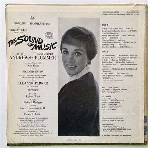 The Sound Of Music An Original Soundtrack Recording Lp Vinyl Record