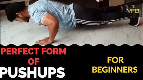 How To Do Pushups For Beginners Step By Step Guide Youtube