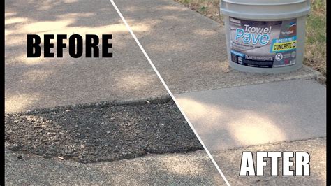 Trowelpave Concrete Best Fix Diy Sidewalk Repair Kit Concrete