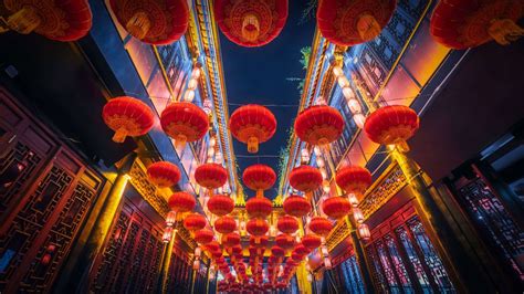 Lantern Festival 4k Wallpaper Chinese New Year China