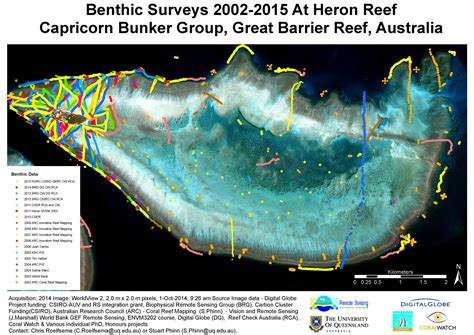 Coral Reef Habitat Mapping And Monitoring — Remote Sensing Research Centre