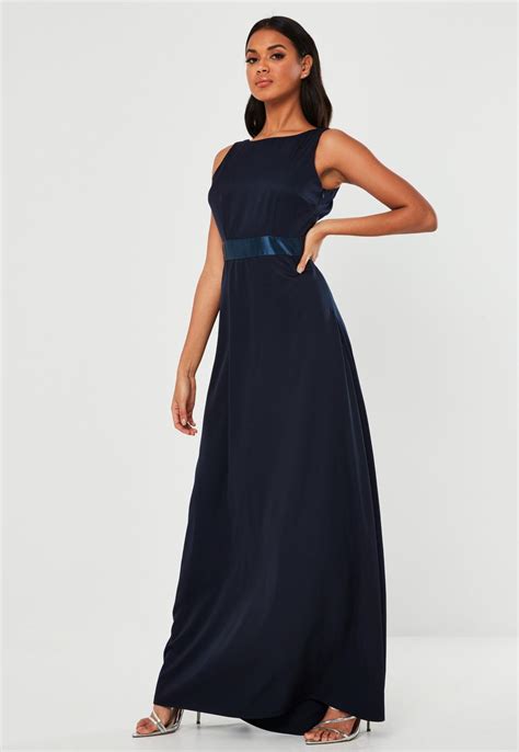 navy-sleeveless-low-back-bow-maxi-dress-missguided