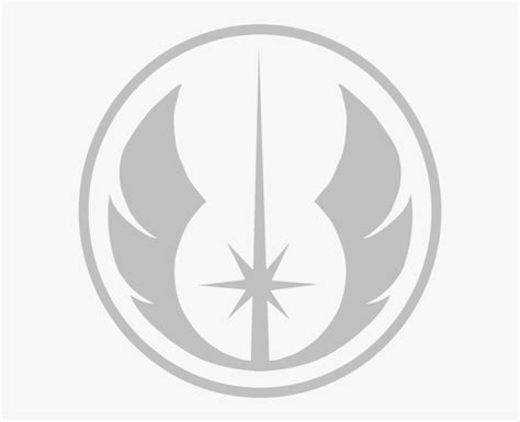 Transparent Jedi Knight Clipart Jedi Order Logo Transparent Hd Png