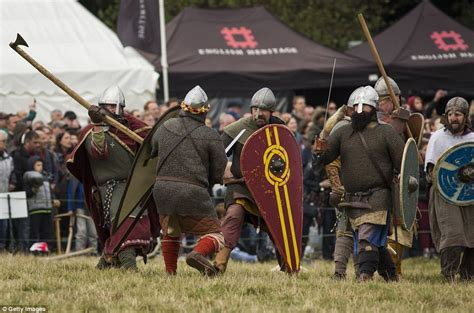 Battle Of Hastings Re Enactors Stage Fight On Its 950th Anniversary