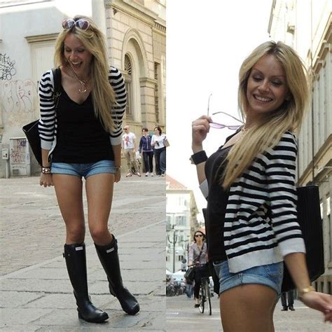 Eleonora Petrella Fashion Hunter Boots Outfit Fashion Outfits