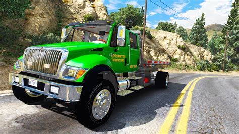 Cxt Flatbed Tow Truck Add On Replace Fivem Els