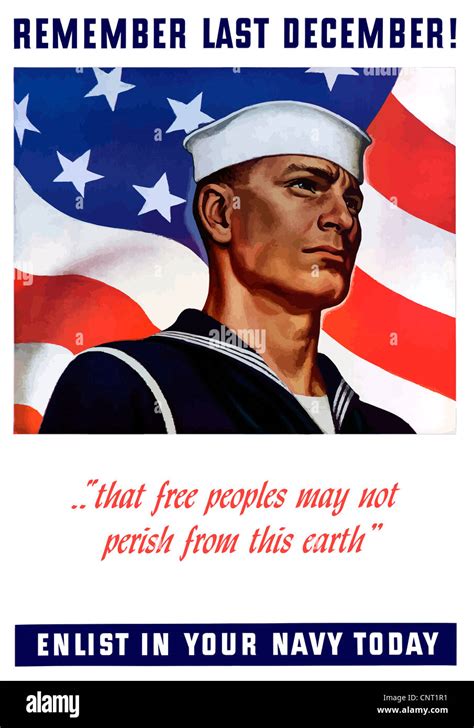 This Vintage World War Ii Naval Recruiting Poster Features A Proud