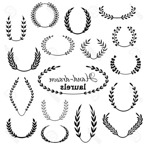 Hand Drawn Wreath Vector At Getdrawings Free Download