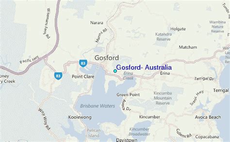 Gosford Australia Tide Station Location Guide