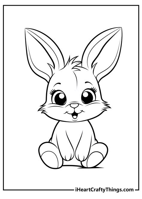 Coloring Page Rabbit Fun And Creative Rabbit Coloring Sheets