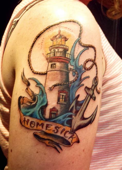 Lighthouse Tattoos Designs Ideas And Meaning Tattoos