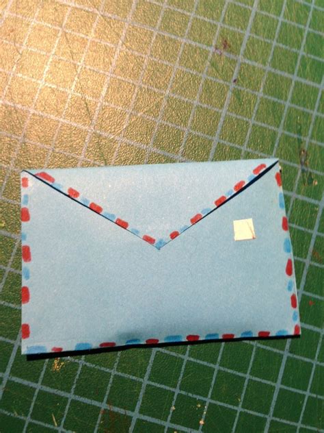 How To Make A Mini Envelope Papercrafts Folding Greetingcard