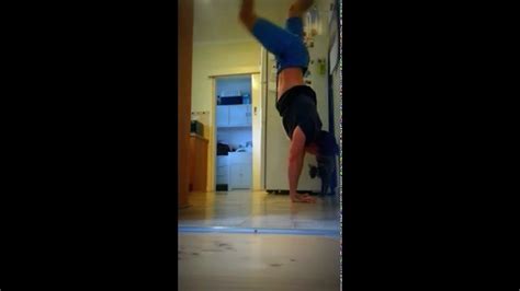 Cat And Human Handstand First Rep Youtube