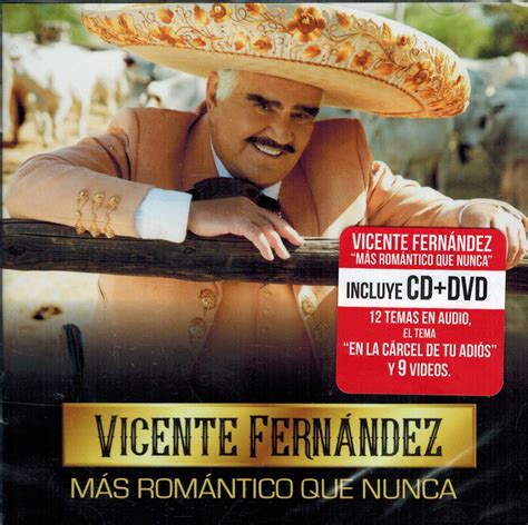 Vicente Fernandez Mas Romantico Que Nunca Cddvd 190758656526