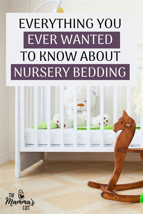 If possible, it's always recommended that you purchase a new crib to assure that these standards are met. Everything you ever wanted to know about crib bedding ...