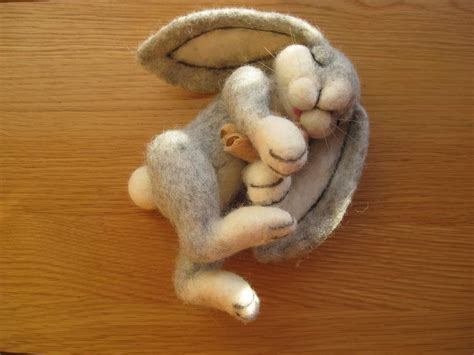 Pin by Cathy Lowenberg on Felt felt felt! | Sleeping bunny, Felt cat, Felt animals