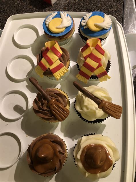 Harry Potter Cupcakes Harry Potter Cupcakes Cupcakes Food
