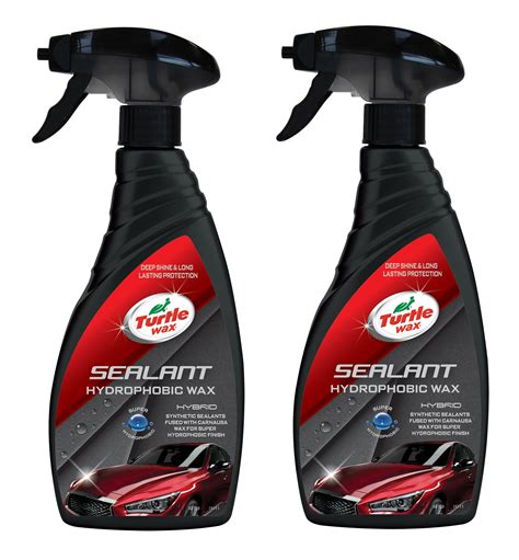 Turtle Wax 53139 Hybrid Sealant Car Wax Spray Cleans Shines Protects
