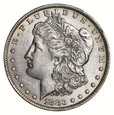 Ww Early 1883 O Morgan Silver Dollar 90 Us Coin Nice Coin