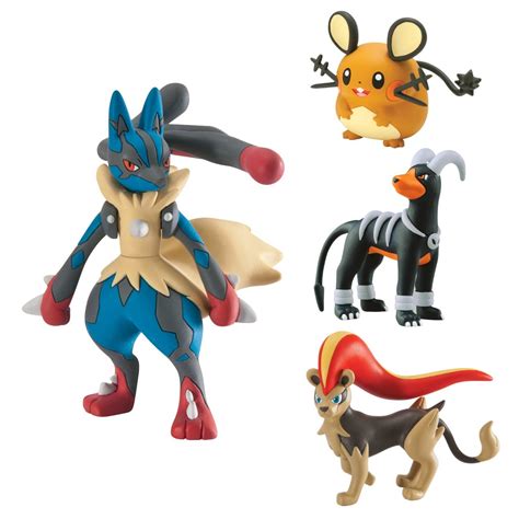 A page for describing characters: XY Pokémon Mega Evolution 4 Pack - Lucario | Toy | at ...