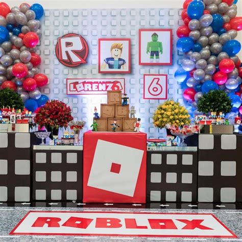 Roblox Para Celebrar Os 06 Aninhos Do Lorenzo Com Uma Super Equipe