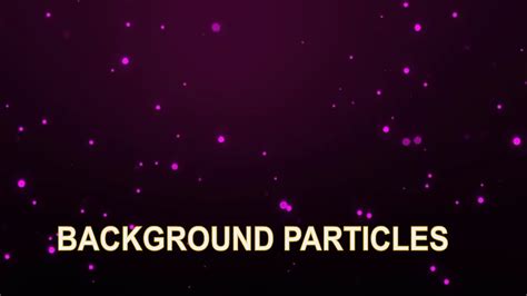 New Pink Color Moving Background Particles Particles Effect Youtube