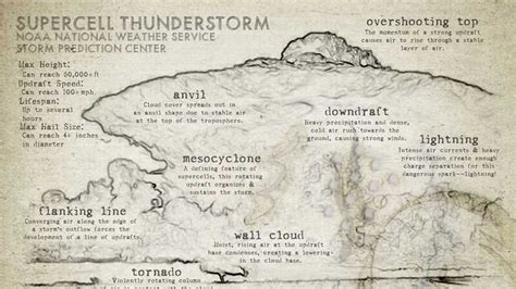 The Anatomy Of A Tornadic Storm Supercell Thunderstorm Weather And
