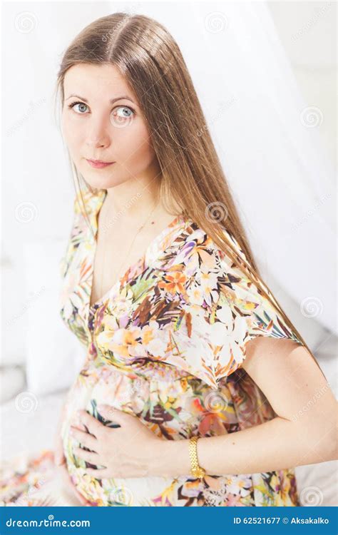Beauty Pregnant Woman Stock Image Image Of Care Hands 62521677