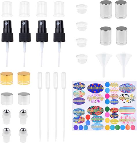 Kare And Kind Replacement Caps And Fine Mist Sprayer For Essential Oil