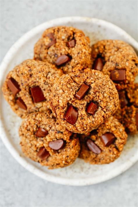 Chocolate Chunk Hazelnut Cookies Healthy And Delicious