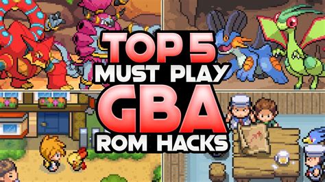 Top 5 Pokemon Gba Rom Hacks You Must Play 2022 Youtube