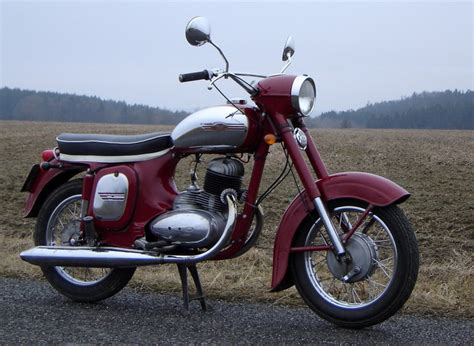 Jawa 350 634-01 - легендарный чешский мотоцикл | Пикабу