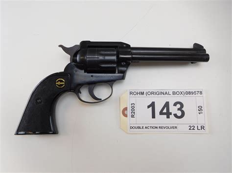 Rohm Model Double Action Revolver Caliber 22 Lr