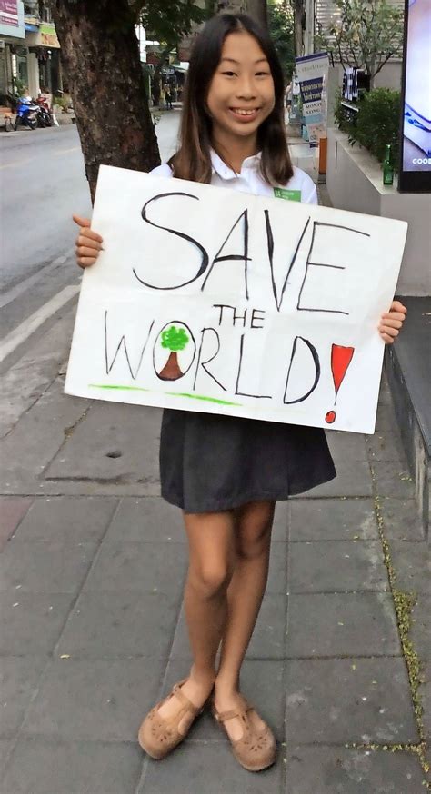 Asiens Greta Zwölfjährige Lilly Kämpft Für Ein Grüneres Thailand