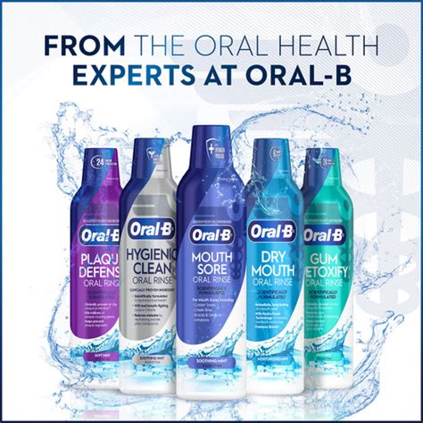 Mouth Sore Special Care Oral Rinse And Mouthwash Oral B