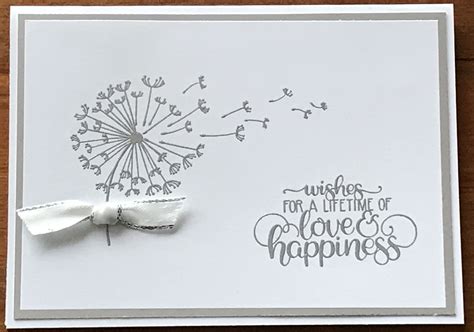 Dandelion Wishes Su Stampin Up Wedding Cards Cards Handmade Wedding