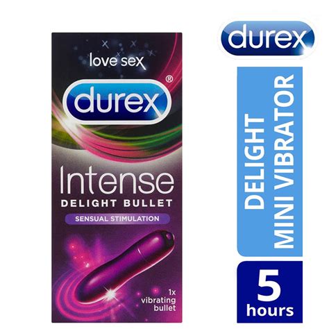 Durex Intense Delight Vibrating Bullet Adult Sex Toy Pleasure Massager
