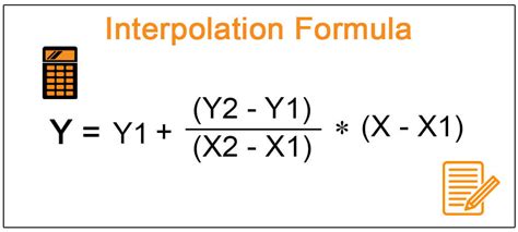 The following is linear interpolation formula. Interpolation (Definition, Formula) | Calculation with ...