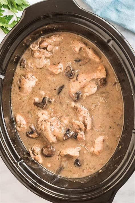 Crockpot Chicken Marsala Easy Chicken Recipes