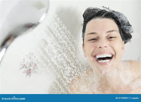 Shower Woman Stock Image Image Of Lady Closeup Healthy