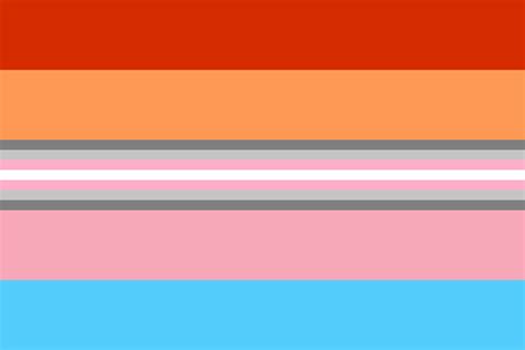 I Made A Flag For Myself Trans Demigirl Lesbian Rqueervexillology