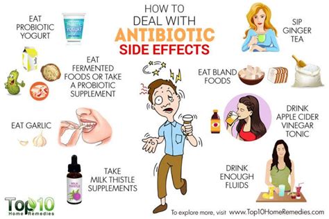 How To Deal With Antibiotic Side Effects Top 10 Home Remedies