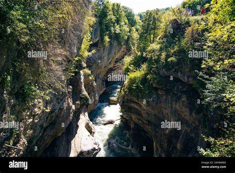 Scenic Canyon On Belaya River In Adygea Russia Stock Photo Alamy