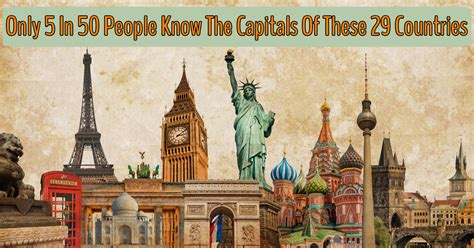Capital Cities Quiz Quiz